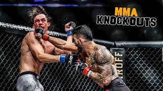 The Most BRUTAL MMA KO's You Never Seen!