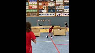 Apprendre le jeune en handball le tir a la hanche par le coach Philip I handball