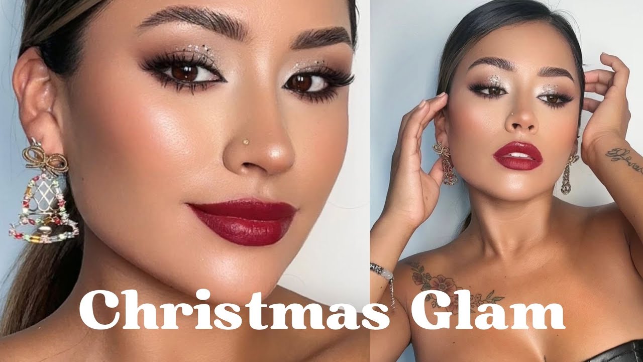 HOLIDAY Inspo // CHRISTMAS🎄 MAKEUP TUTORIAL 2023 - YouTube