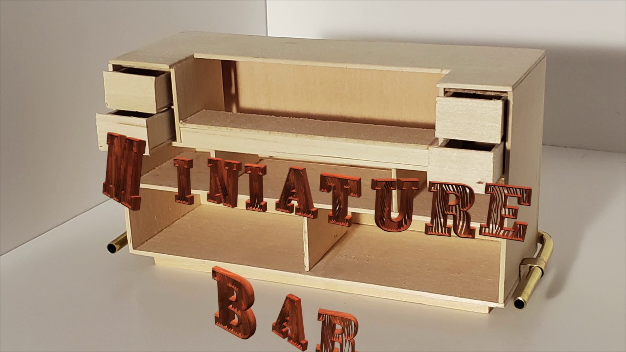 Miniature Bar The Build Youtube