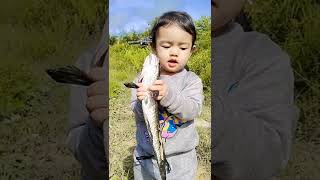 beginilah jika anak 1,5tahun punya keluarga besar semua suka \u0026 bisa mancing🤣