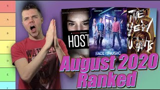 Best and Worst Movies of August 2020 (Tier List)