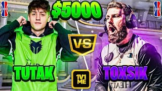 I PLAYED A FORMER 2KL PLAYER TOXSIK IN A $5000 1V1 ME WAGER......