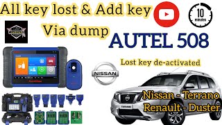 NISSAN- RENAULT KEY PROGRAMMING VIA DUMP BY AUTEL 508/608 USING BCM EEPROM 95040 #JAGUARAUTORONICS