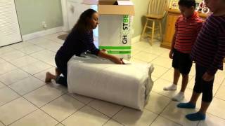 GhostBed Mattress Unboxing