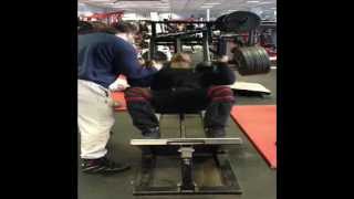 Simeon Panda - Hack squatting 260kg (572lb)