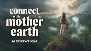 How to Connect with Mother Earth, Gaia's Embrace: 10 Minute Guided Meditation x💖🌎🌍🌏💖