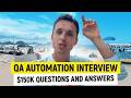 QA Automation Engineers Interview Questions and Answers | SDET