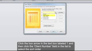 Microsoft Access: Create a Report that Involves Multiple Tables