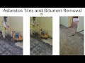 asbestos bitumen removal