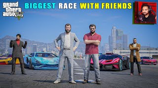 Michael's Biggest Race With Friends | Gta V Gameplay