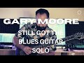 Gary Moore - Still got the blues guitar solo cover by Sherif Salim