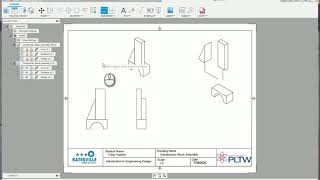 Construction Block Assembly Drawing