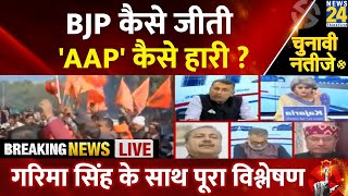 Delhi election results 2025: BJP कैसे जीती, AAP कैसे हारी पूरा विश्लेषण | Arvind Kejriwal | BJP |