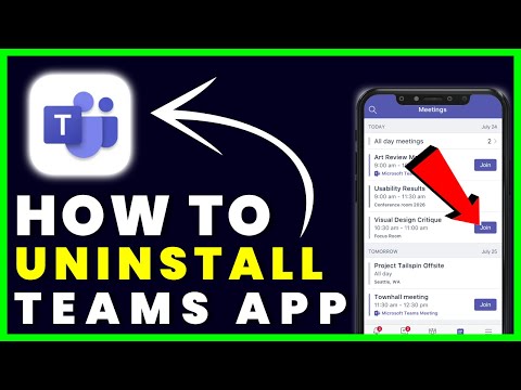 How to Uninstall Microsoft Teams App | How to Delete & Remove Microsoft Teams App