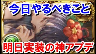 【コメ欄訂正あり】今日やるべきこと\u0026明日(12日)実装される神アプデまとめ 【ゆっくり解説/グラブル】