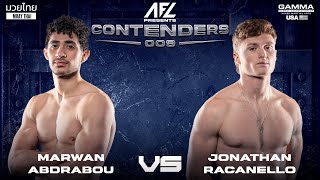 Marwan Abdrabou vs Jonathan Racanello FullFight | AFL Promotions | Muay Thai | FightNight | NYC