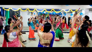 Dandiya Dance Performance For Women's || By Jagan Jagz's Dance Studio || Kamariya-Mitron Cover Song
