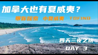 VLOG #9 加西小夏威夷|Tofino|温哥华岛Vlog|终于抵达TOFINO(Day 3)