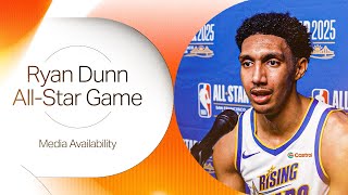 Ryan Dunn 2025 All-Star Postgame Media Availability | 2-16-25 | Phoenix Suns