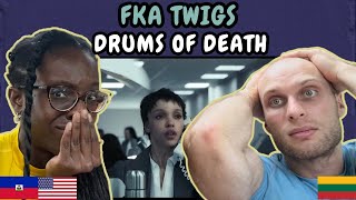 REACTION TO FKA twigs - Drums of Death (choreography glitch) | FIRST TIME WATCHING