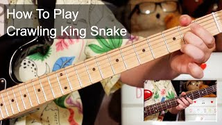 'Crawling King Snake' The Doors Guitar & Bass Lesson