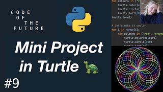 Python Tutorial for Beginners #9 - Turtle Mini Project