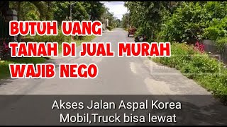 Tanah Pekarangan Di Jual, Mepet Kota Blitar, Murah  bisa di NEGO //WA 085647176436