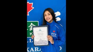 Karate BC Athlete Feature - Tiffany Jiloca