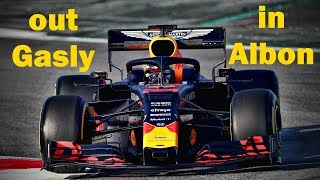 Albon and Red Bull in a Incredible  F1 2019 race in Hungry