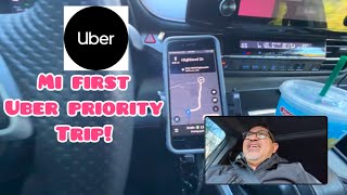 My first Uber Priority trip | Mi primer Viaje uber prioridad 🤪🤭