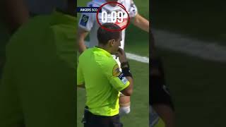 The fastest red card Ligue 1 🤯#shorts  #fypシ #football #todibo #redcard #nice #angerssco