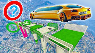 NUOVA MEGA RAMPA RANDOM !!! 🐷GARE🐷 GTA 5 ONLINE