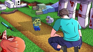 Minecraft Zombie Break Dance PART 2. [Sims cat break dancing meme]