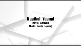 Anniyan - Kaathal Yaanai (Tamil Karaoke)