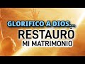 RESTAURACIÓN MATRIMONIAL. PASTOR HÉCTOR ALVARADO.