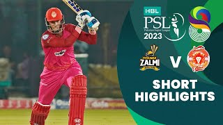 Short Highlights | Peshawar Zalmi vs Islamabad United | Match 12 | HBL PSL 8 | MI2T
