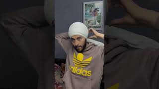 Turban shorts #turbantutorial #turbanstyle #wmk #turban #lover #trending #viral #shorts #edit #pagg