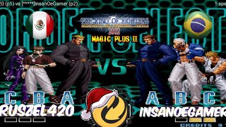 Brasil (InsanOeGamer) vs México 2.0 kof2002 GGPO.