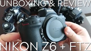 Unboxing: Nikon Z6 y Adaptador FTZ. Primeras impresiones y bienvenida a mi equipo Nikon!!!