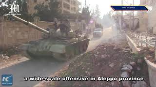 Syrian Army secures Aleppo