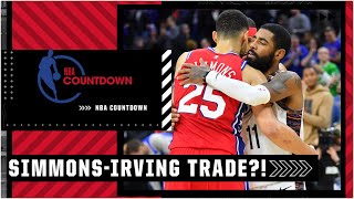 Stephen A. assesses a potential Ben Simmons-Kyrie Irving trade scenario | NBA Countdown