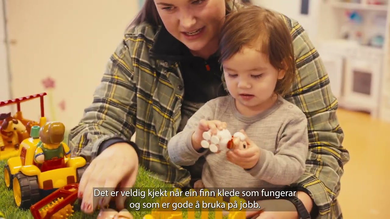 Perfekte Arbeidsklær I Barnehagen! - YouTube