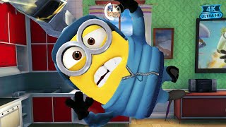 Minion RUSH with SNOWBOARDER Minion in Residential Area - 4k Fullscreen Gameplay