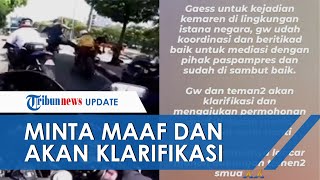 Aksi Penendangan oleh Paspampres Jadi Viral, Pengendara Motor Minta Maaf  \u0026 akan Berikan Klarifikasi