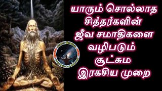 யாரும் சொல்லாத சித்தர்களின் ஜீவ சமாதிகளை வழிபடும் சூட்சும இரகசிய முறை | Siddhars Secrets...