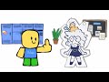 Roblox Noob Kills Fundamental Paper Education Characters | Roblox Animation | Gelaton