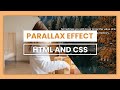 Pure CSS Parallax Scrolling Effect | With Clip Path | HTML & CSS