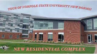 TOUR OF NORFOLK STATE UNIVERSITY’S NEW DORMS: NEW RESIDENTIAL COMPLEX