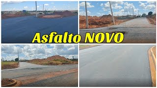 Finalmente,Começaram asfaltar avenida goiás e Ruas do entorno